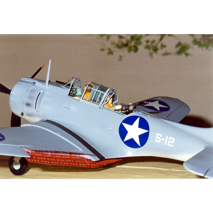 Douglas SBD-3 Dauntless Large Scale 1:16 Guillow's Balsa Aircraft Kit 793mm Wingspan