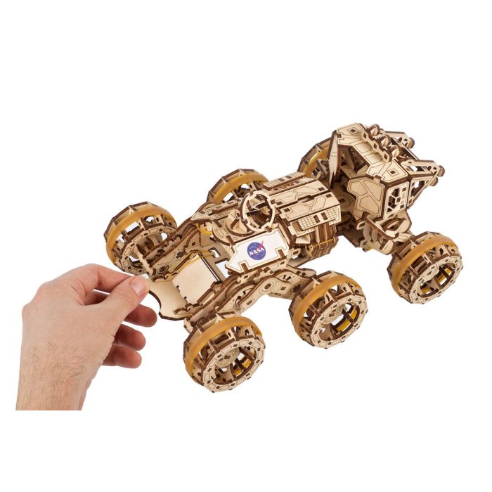 UGears Manned Mars Rover Mechanical Wood Construction Kit