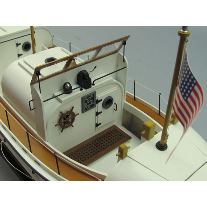 Dumas USCG 36500 36' Motor Lifeboat (1258) RC Wooden Ship Boat Kit