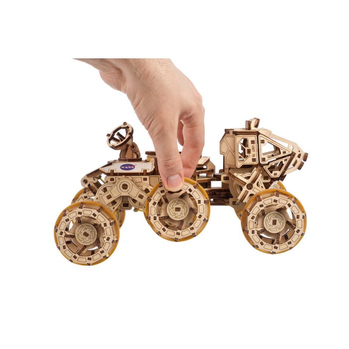 UGears Manned Mars Rover Mechanical Wood Construction Kit