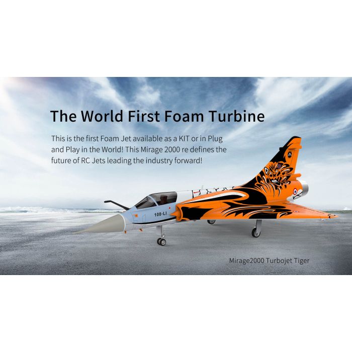 HSD Jets Mirage 2000 Gas Turbine RC Jet PNP (no Tx/Rx/Turb/Bat) w/Vector Thrust