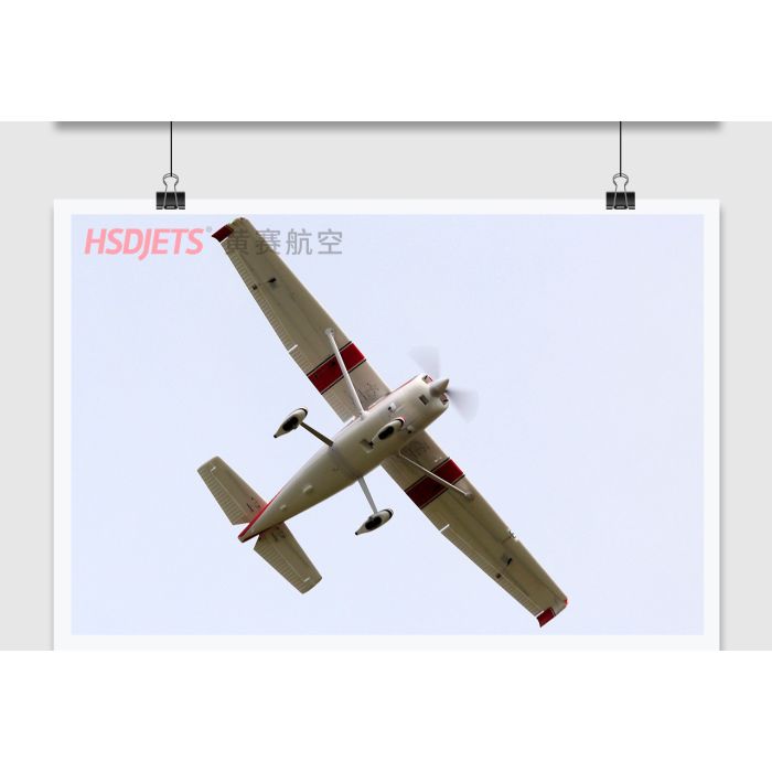 HSD Jets Cessna 182 RC Brushless Electric Plane PNP (no Tx/Rx/Bat) - Red