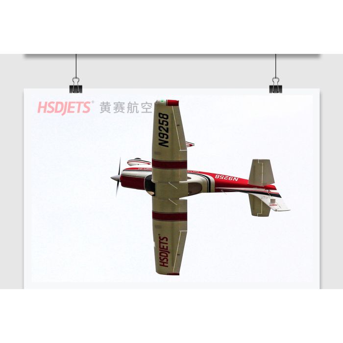 HSD Jets Cessna 182 RC Brushless Electric Plane PNP (no Tx/Rx/Bat) - Red