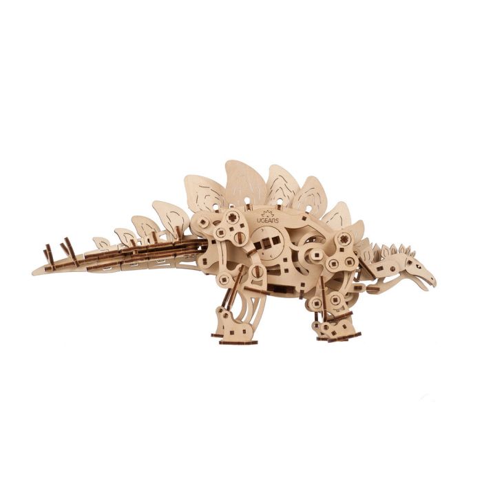 UGears Stegosaurus Dinoaur Mechanical Wood Construction Kit