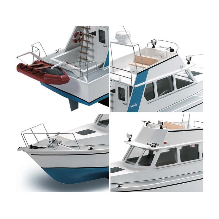 Krick Lisa M Motor Yacht 1:25 Scale Radio Control Model Boat Kit