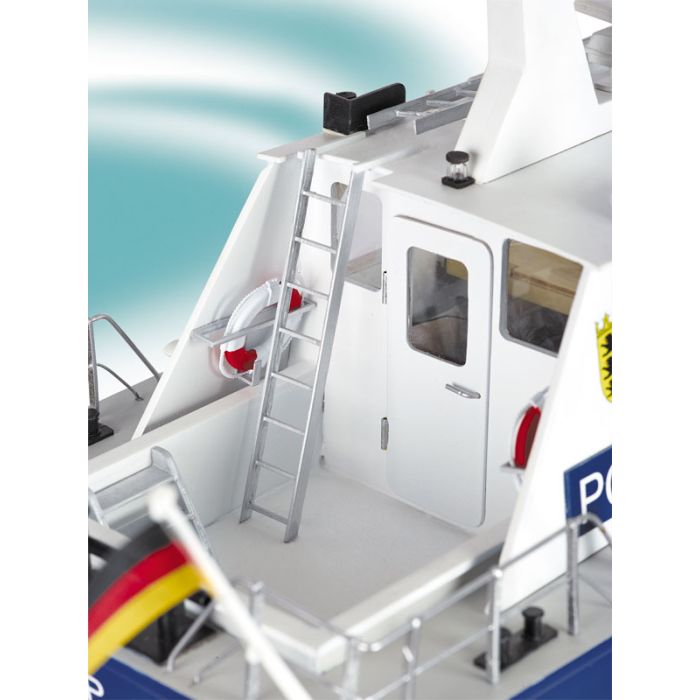 Krick Radio Control Police Motor Launch 1:20 Scale Model Boat Kit