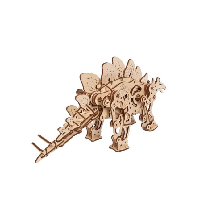 UGears Stegosaurus Dinoaur Mechanical Wood Construction Kit