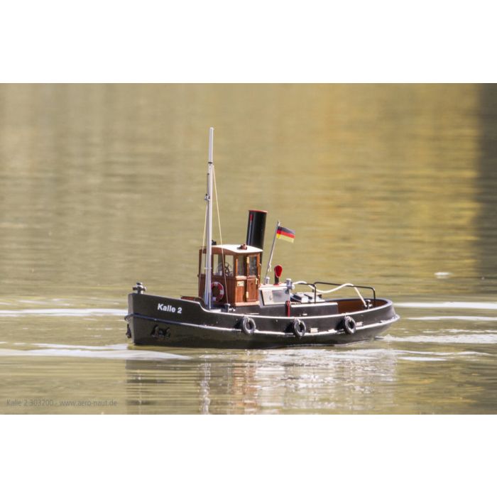 Kalle 2 Radio Control Steam Tug Boat 1:20 Scale Aero-Naut Model Kit