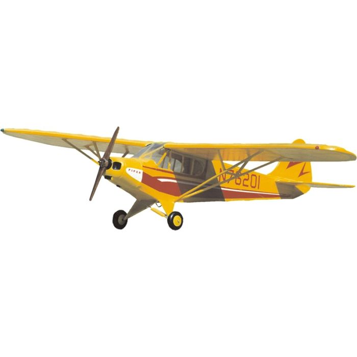 Piper Super Cub 95 Flying Model Balsa Aircraft Kit 610mm Wingspan from Guillow's