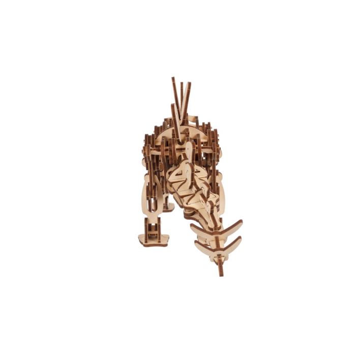 UGears Stegosaurus Dinoaur Mechanical Wood Construction Kit