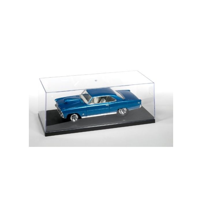 AMT Stackable Display Case with Backdrops for 1:25 Scale Models - 248x108x94 mm