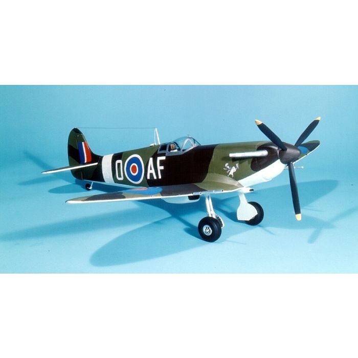 MK 1 Spitfire 419mm Wingspan Flying Model Balsa Aircraft Kit from Guillow's