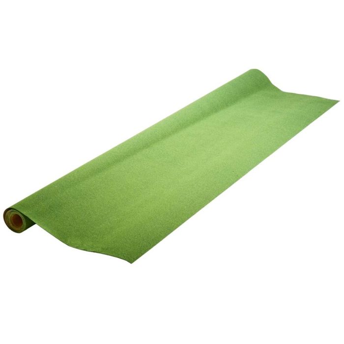 JTT 95402 Grass Mats, Light Green, 50"x100", HO-Scale For Scenic Diorama Model Trains