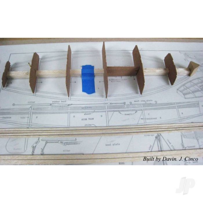 Dumas Ace Sloop Yacht (1102) Wooden Ship Boat Kit