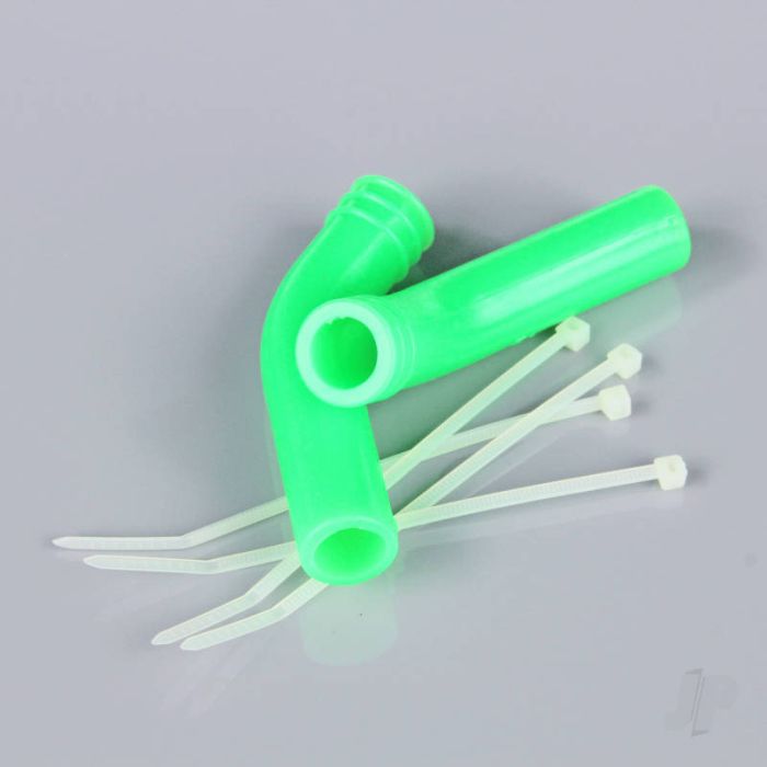 JP Exhaust Deflector (Green) Large (60-140 Size) for RC Aircraft