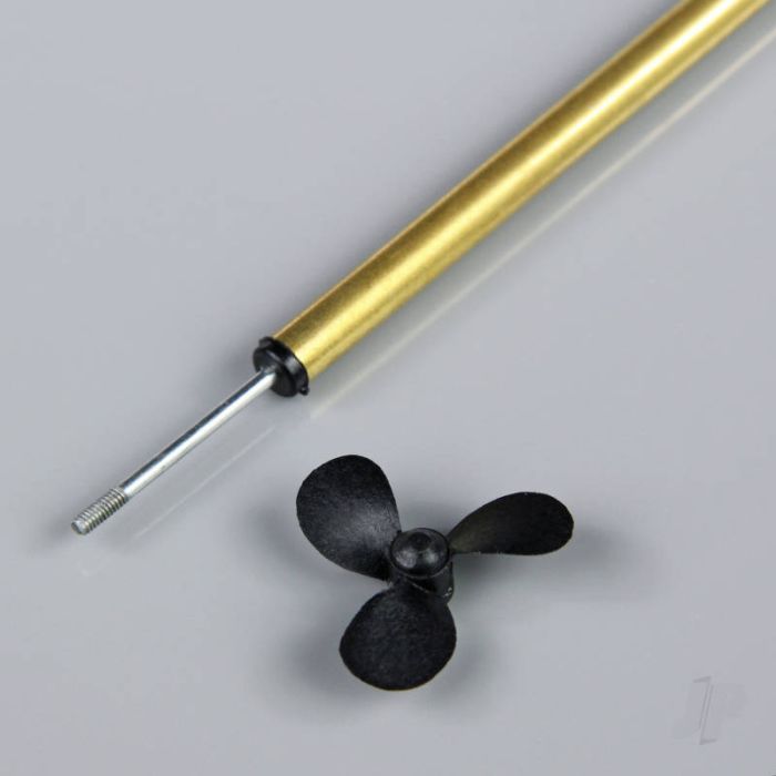 JP 150mm / 6" M2 Brass RC Model Boat Propeller Shaft w/ 30mm Prop
