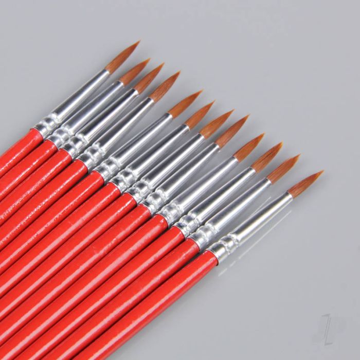 JP Hobby Paint Brush 3 (12 pack) 