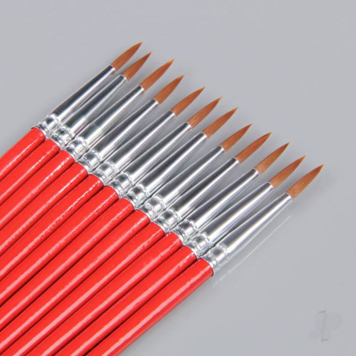 JP Hobby Paint Brush 4 (12 pack) 