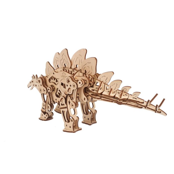 UGears Stegosaurus Dinoaur Mechanical Wood Construction Kit