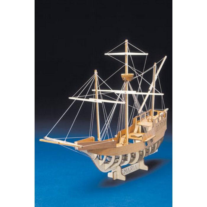 Mantua Santa Maria 1:100 Scale Wood Ship Kit "Le Piccole" - Columbus Flagship 1492 