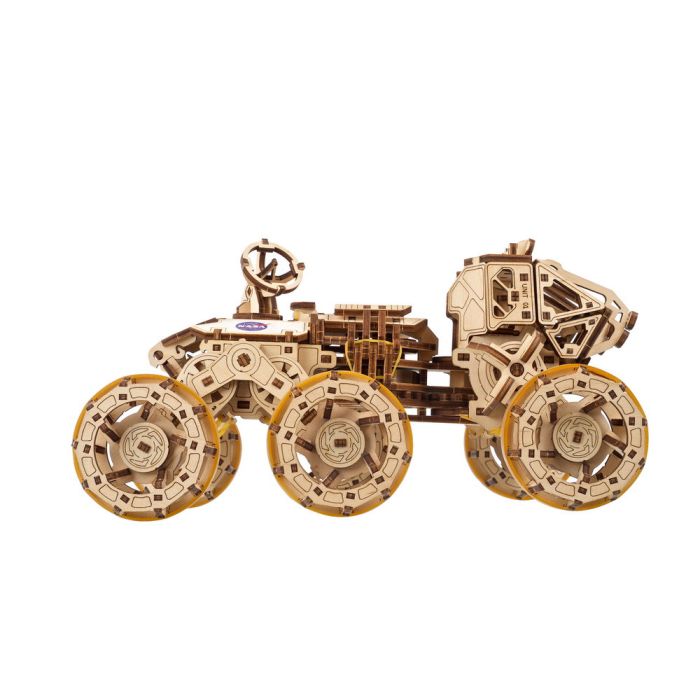 UGears Manned Mars Rover Mechanical Wood Construction Kit