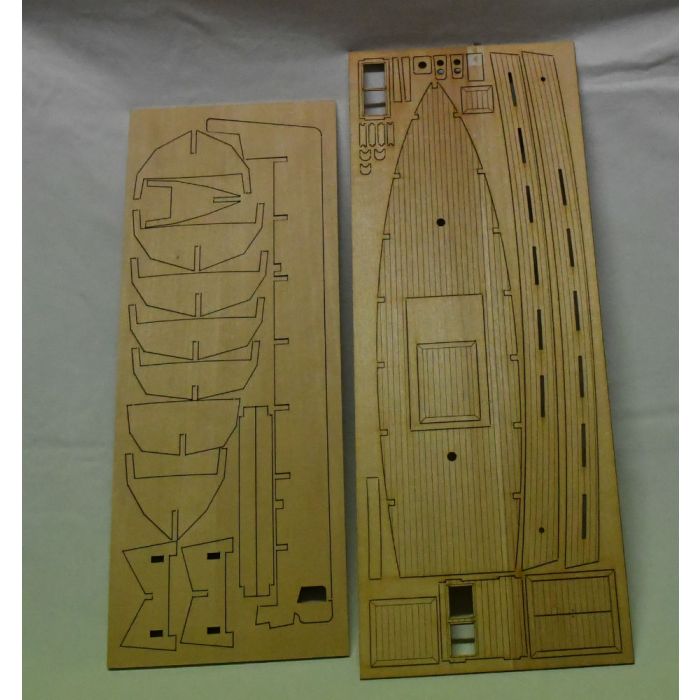 Mantua Amalfi Fishing Boat 1:35 Scale Wooden Ship Kit 