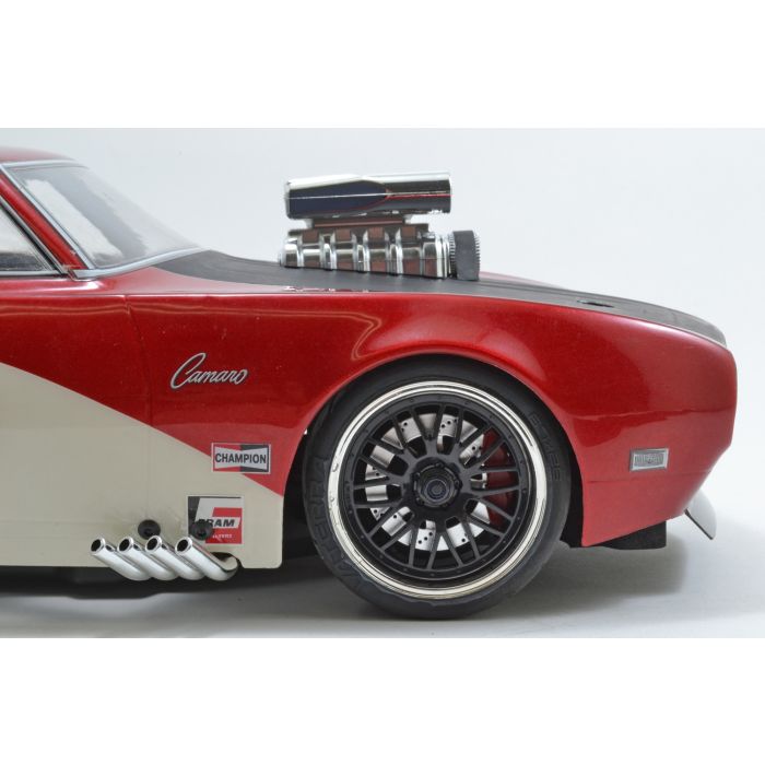 RPM Chrome Mock Intake & Blower Supercharger Set for RC Model Cars