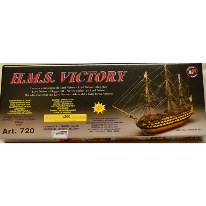 Mantua H.M.S. Victory Wooden Ship Kit Scale 1:200 - Lord Nelson's Flagship
