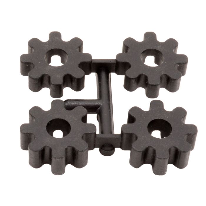 RPM Wheels (Black) fits Traxxas Slash/HPI Blitz/Kyosho Ultima/HoBao Hyper 10SC