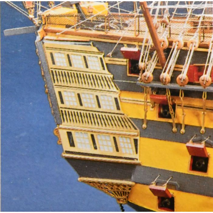 Mantua Panart HMS Victory Nelson's Flagship Wooden Ship Kit Scale 1:78  Length 1300mm