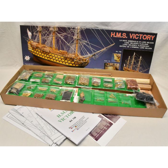 Mantua Panart HMS Victory Nelson's Flagship Wooden Ship Kit Scale 1:78  Length 1300mm