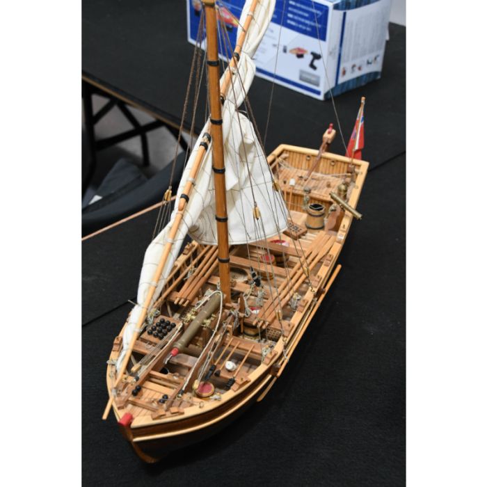 Mantua Panart Armed Pinnace "Lancia Armata" 1803 Wooden Ship Kit Scale 1:16