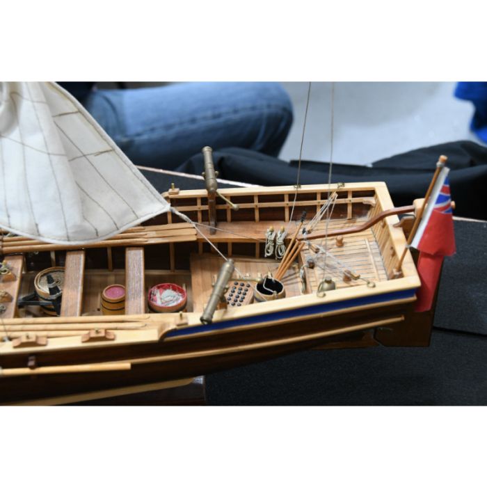 Mantua Panart Armed Pinnace "Lancia Armata" 1803 Wooden Ship Kit Scale 1:16