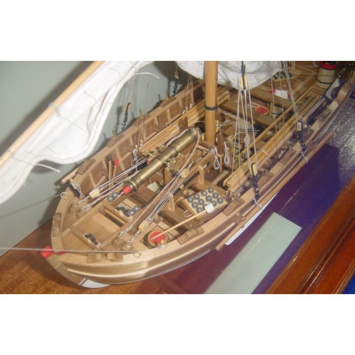 Mantua Panart Armed Pinnace "Lancia Armata" 1803 Wooden Ship Kit Scale 1:16