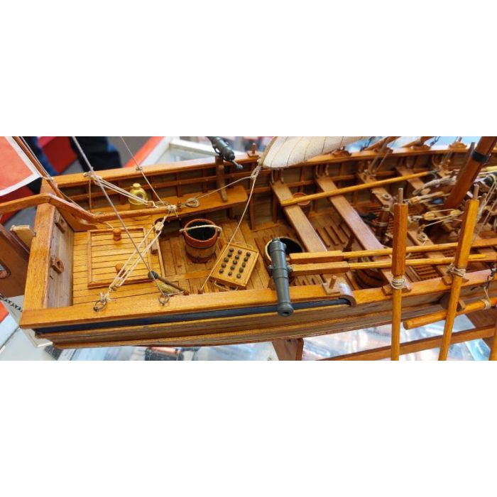 Mantua Panart Armed Pinnace "Lancia Armata" 1803 Wooden Ship Kit Scale 1:16