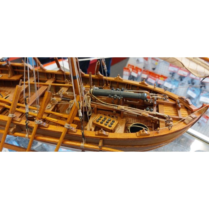 Mantua Panart Armed Pinnace "Lancia Armata" 1803 Wooden Ship Kit Scale 1:16