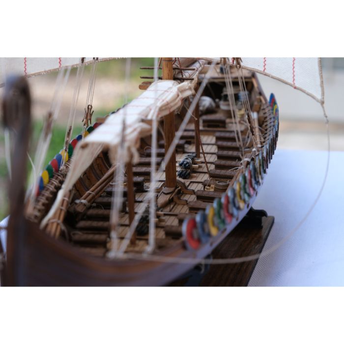Mantua Dreki Viking Dragon Longship - Large 1:40 Scale Wood Model Ship Kit 