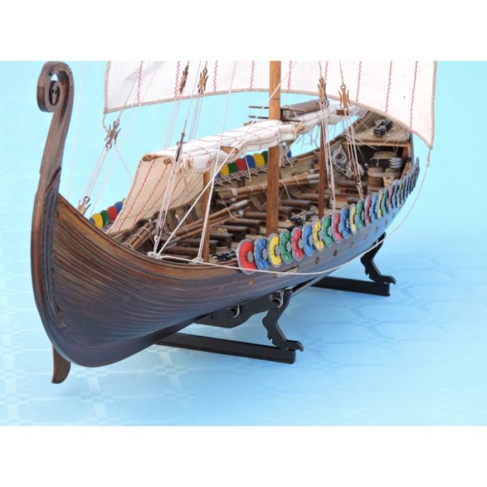 Mantua Dreki Viking Dragon Longship - Large 1:40 Scale Wood Model Ship Kit 