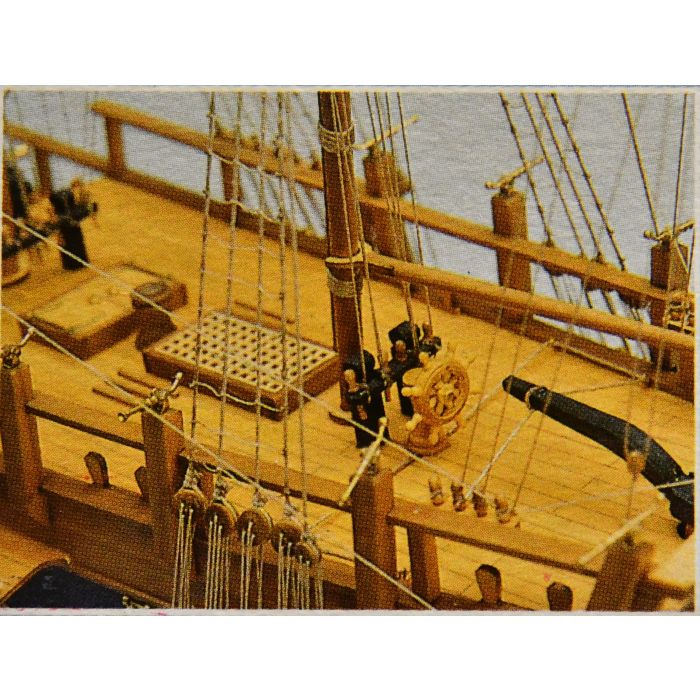 Mantua HM Endeavour Bark 1768 Scale 1:60 Wooden Kit - Captain James Cook's Famous Ship!