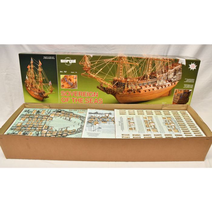 Mantua Sergal Sovereign Of The Seas 1:78 Scale Kit (787)