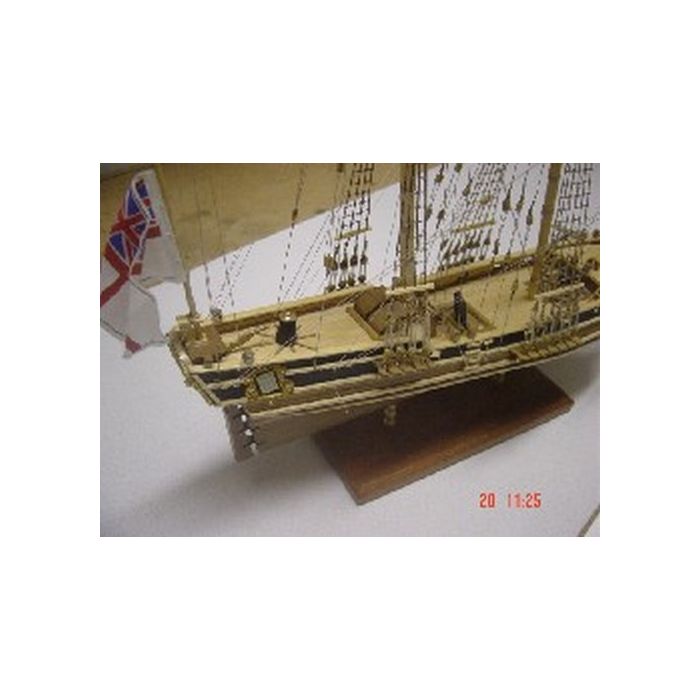 Mantua Racehorse Bomb Ketch Wooden Ship Kit (793) Scale 1:47