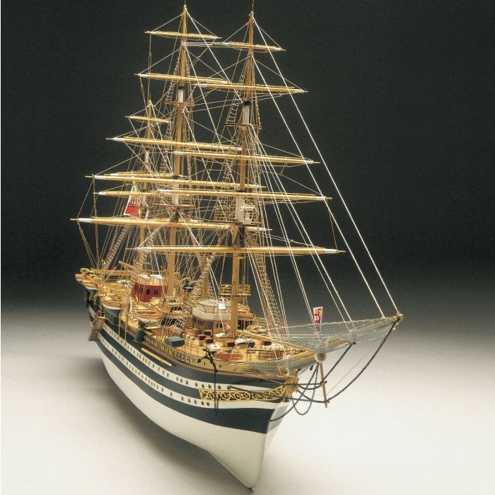 Mantua Amerigo Vespucci Italian Training Ship 1:100 Scale Wood Kit