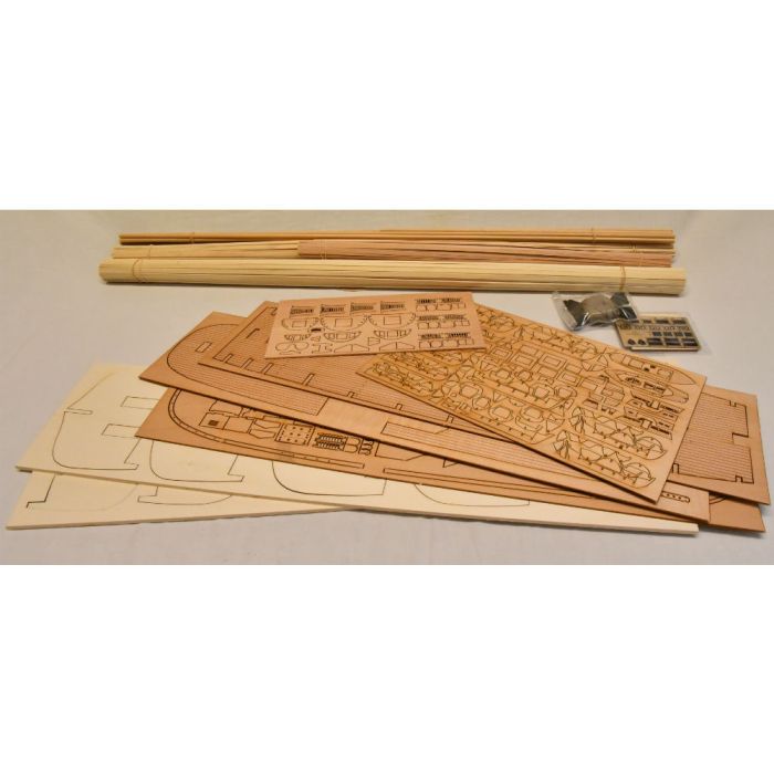 Mantua Amerigo Vespucci Italian Training Ship 1:100 Scale Wood Kit
