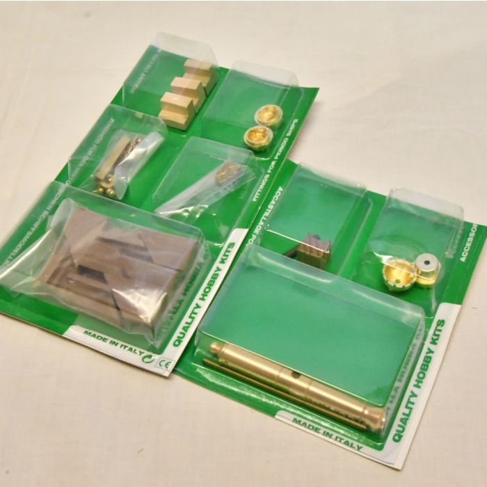 Napoleonic 12 Pounder 18th Century Cannon Mantua Wood Construction Kit 1:17 Scale 110x210mm