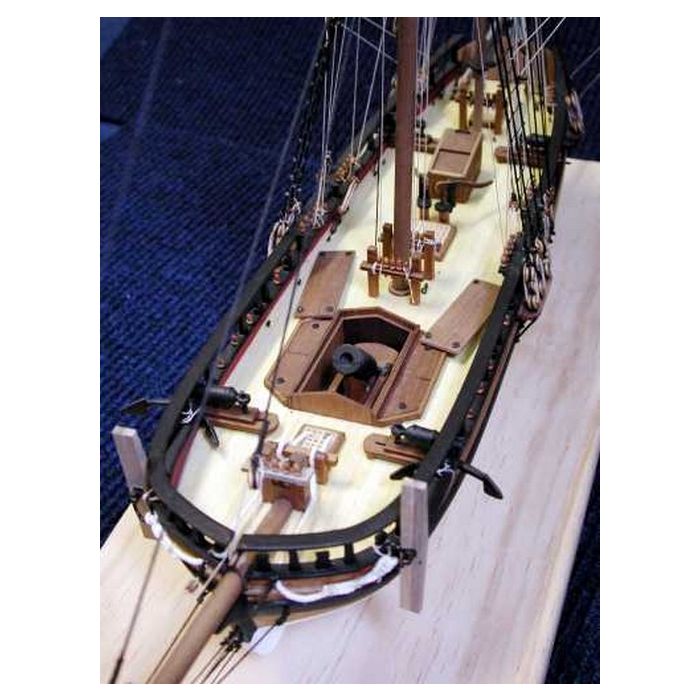 Caldercraft HM Mortar Vessel Convulsion 1804 Mortar Boat 1:64 Scale