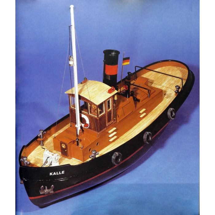 Kalle 2 Radio Control Steam Tug Boat 1:20 Scale Aero-Naut Model Kit