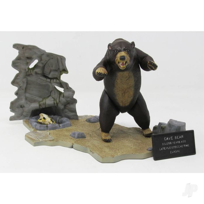 Atlantis Models 1:13 Prehistoric Scenes Cave Bear Plastic Kit