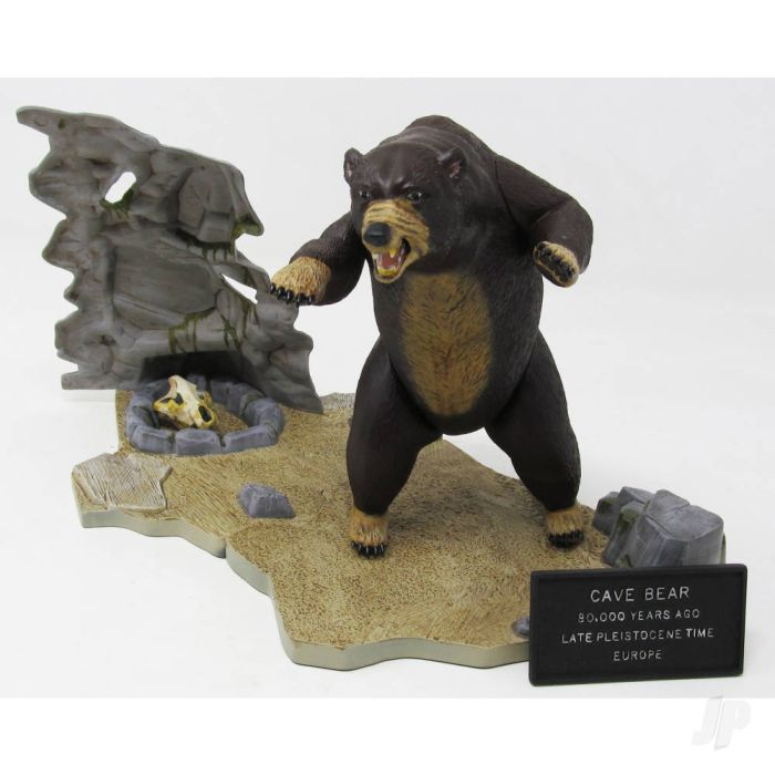 Atlantis Models 1:13 Prehistoric Scenes Cave Bear Plastic Kit