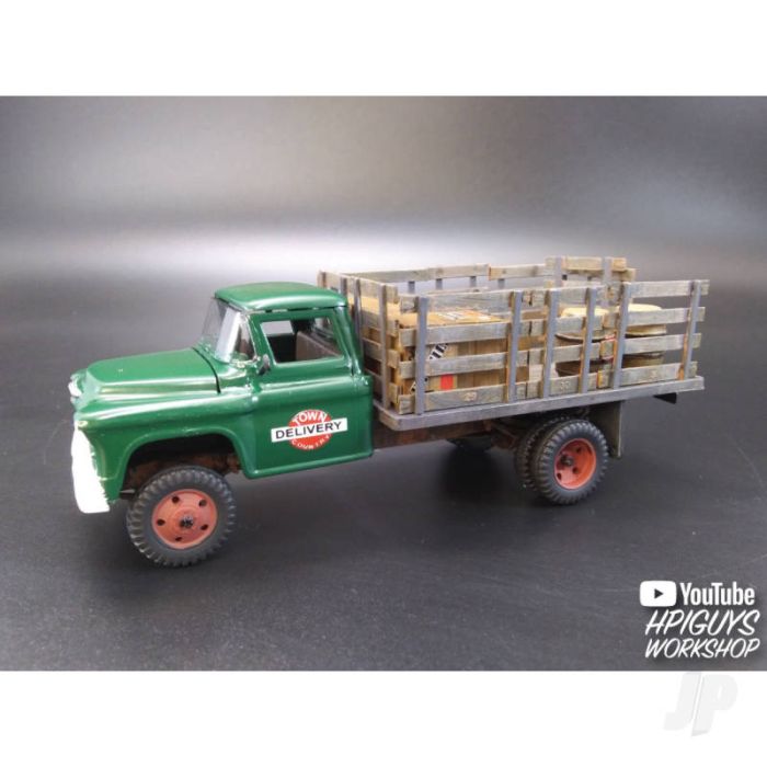 Atlantis Models 1:48 1955 Chevy Chevrolet 2 Ton Stake Truck Plastic Model Kit