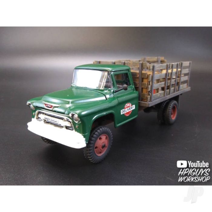 Atlantis Models 1:48 1955 Chevy Chevrolet 2 Ton Stake Truck Plastic Model Kit